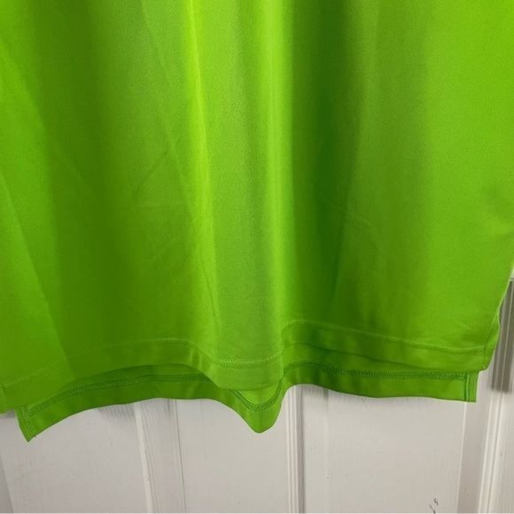 Dunning Golf Lime Green Polo, Sz Large - Picture 4 of 15